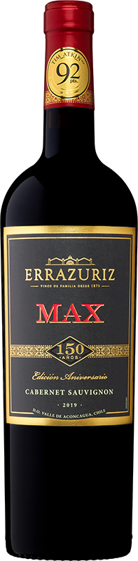 CABERNET SAUVIGNON - ERRAZURIZ MAX RESERVA ACONCAGUA Chilean Red Wine