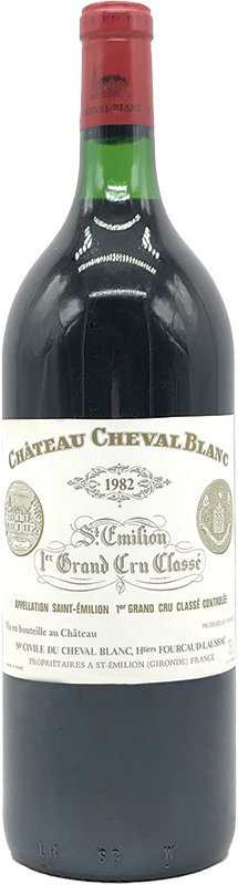 ST EMILION - CHATEAU CHEVAL BLANC 1982 French Red Wine
