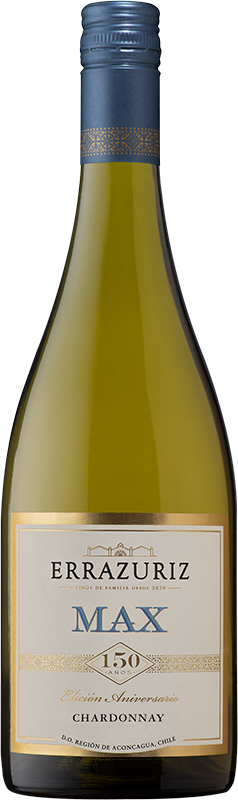 【２本】Errazuriz Max Chardonnay 750ml CHARDONNAY - ERRAZURIZ MAX RESERVA Chilean White Wine