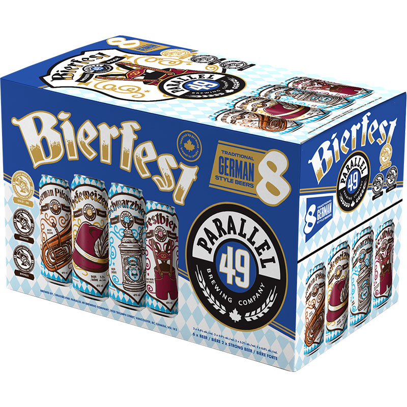 BCLIQUOR Parallel 49 - Bierfest Oktoberfest Mixer Tall Can