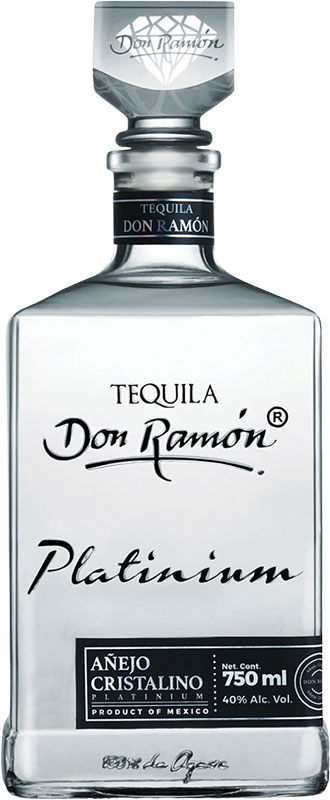 DON RAMON - PLATINUM ANEJO CRISTALINO Mexican Tequila