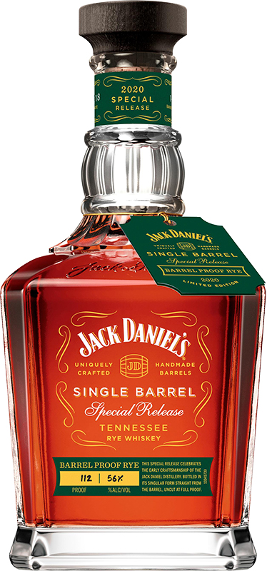 JACK DANIEL'S SINGLE BARREL - BARREL PROOF RYE American Whisky