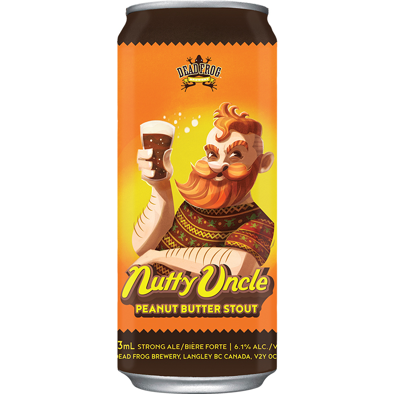 Dead Frog - Nutty Uncle Peanut Butter Stout Tall C