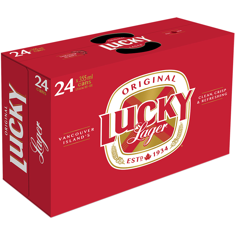 24C LUCKY LAGER - LABATT