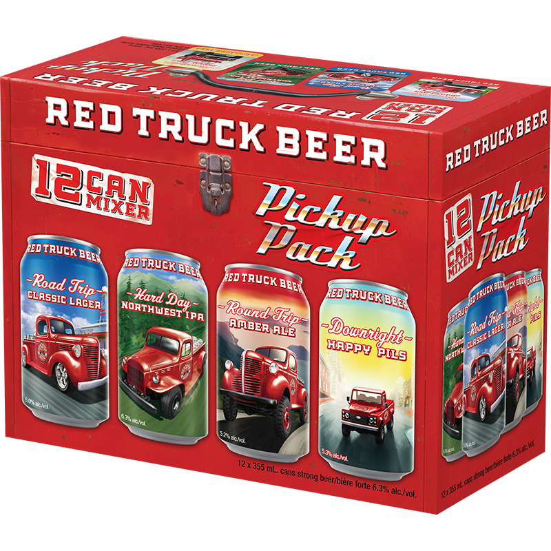 Red Truck Beer Mixer 12 Pack