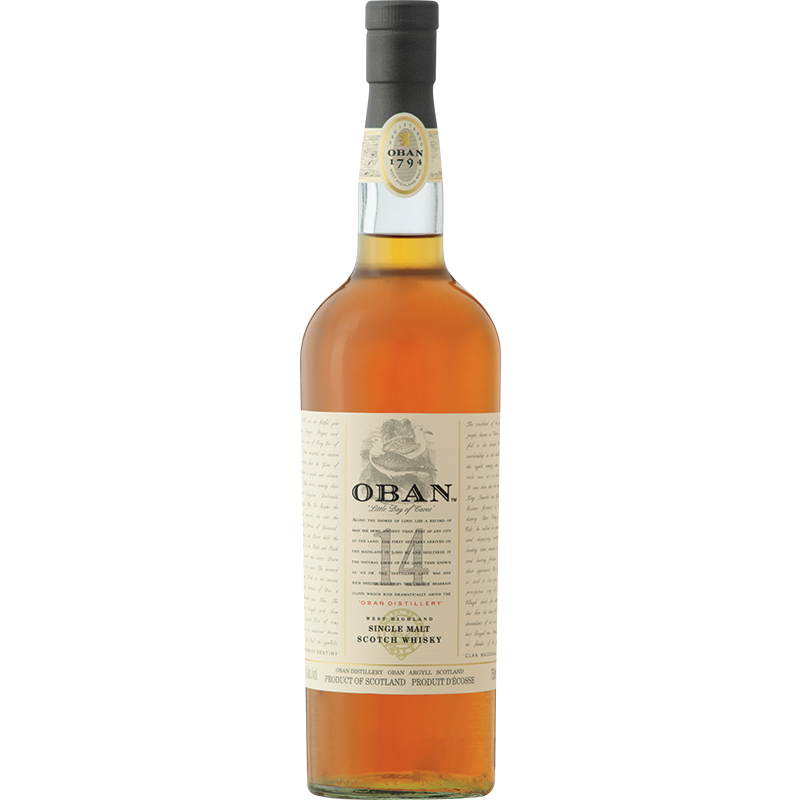 OBAN - 14 YEAR OLD Scottish Whisky / Whiskey