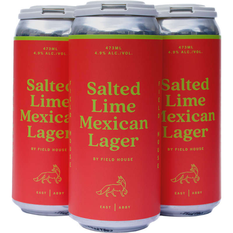 Field House Salted Lime Mexican Lager 4pk
