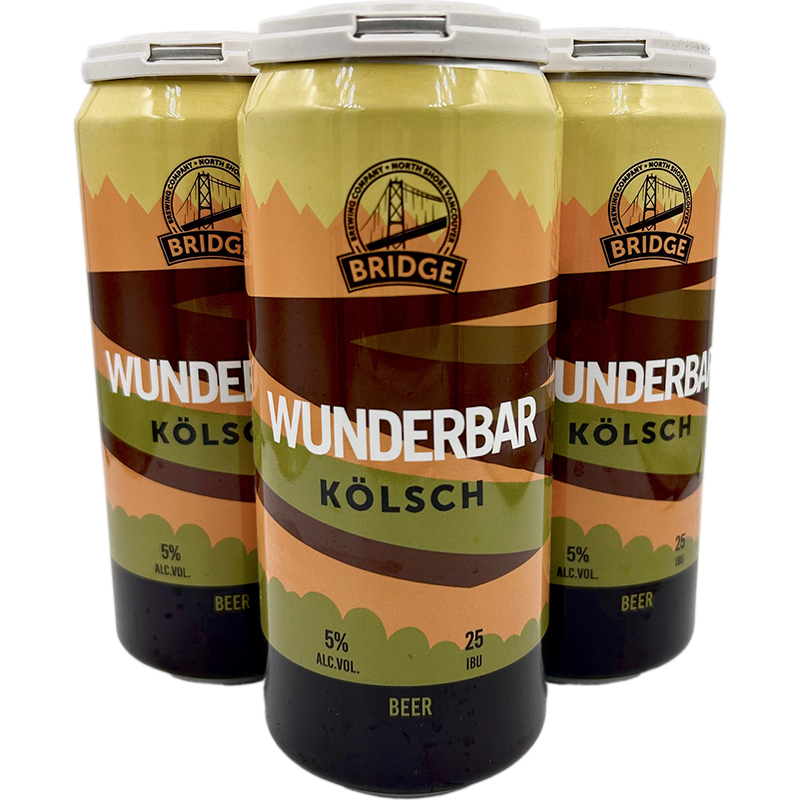 Bridge Brewing - Wunderbar Kolsch Tall Can