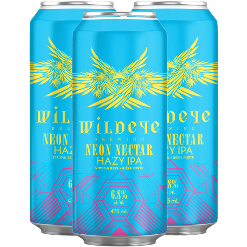 Wildeye Brewing Neon Nectar Hazy Ipa Tall Can