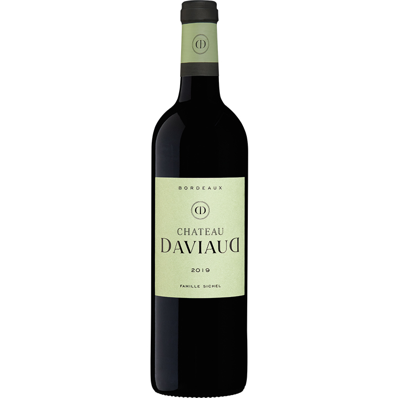 Bordeaux chateau daviaud rouge 2020 french red wine