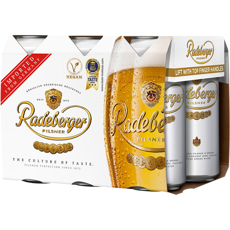 RADEBERGER - PILSNER CAN German Import Beer