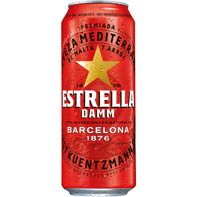 Estrella Damm Tall Can