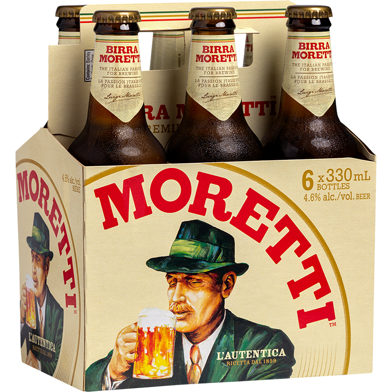 Birra Moretti 6 Pack