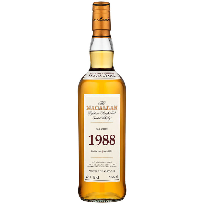 MACALLAN - FINE AND RARE 1988 Scottish Whisky / Whiskey