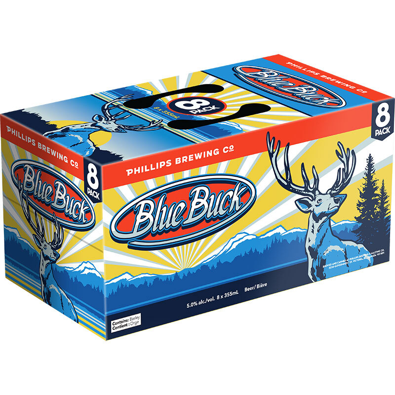 Phillips Brewing - Blue Buck Ale Can
