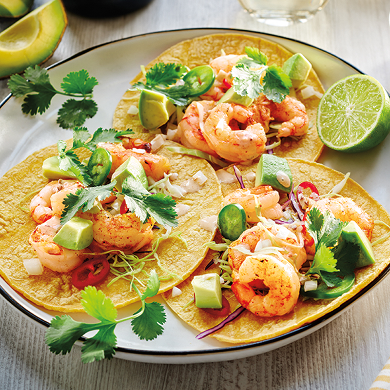 MEZCAL PRAWN TACOS - Dinner Recipe | BCLIQUOR