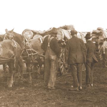 First liquor transportation 1921